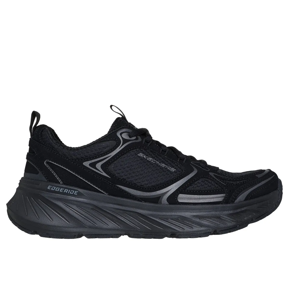 SKECHERS - Zapatillas Mujer Edgeride Silver Eclipse Negro Skechers