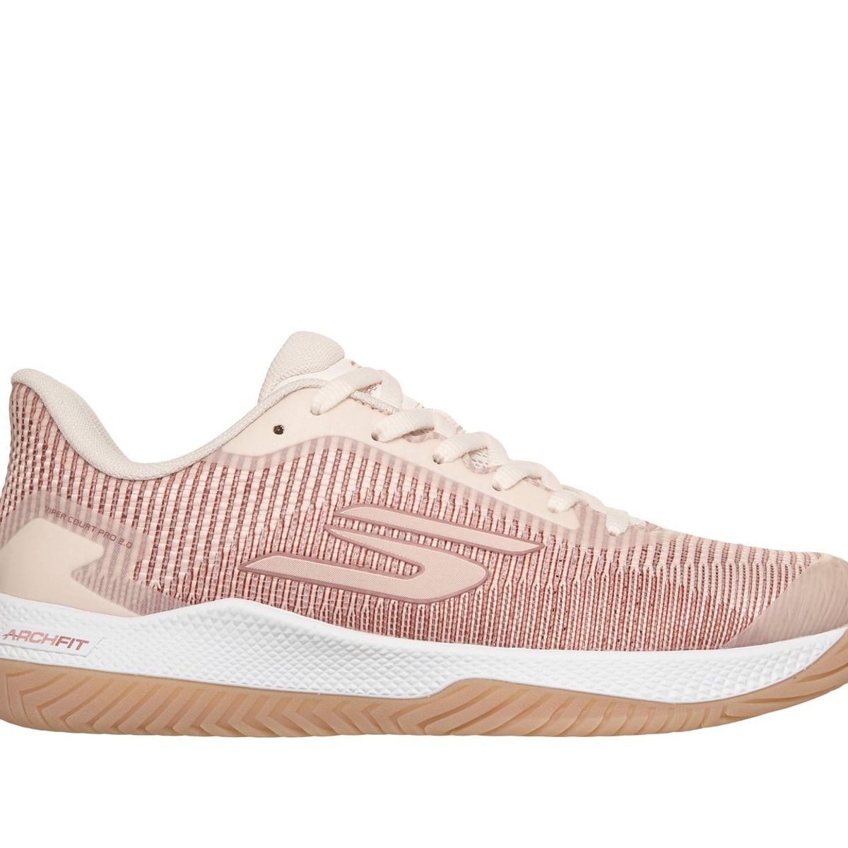 SKECHERS - Zapatillas Mujer Viper Court Pro 20 Rosado Skechers