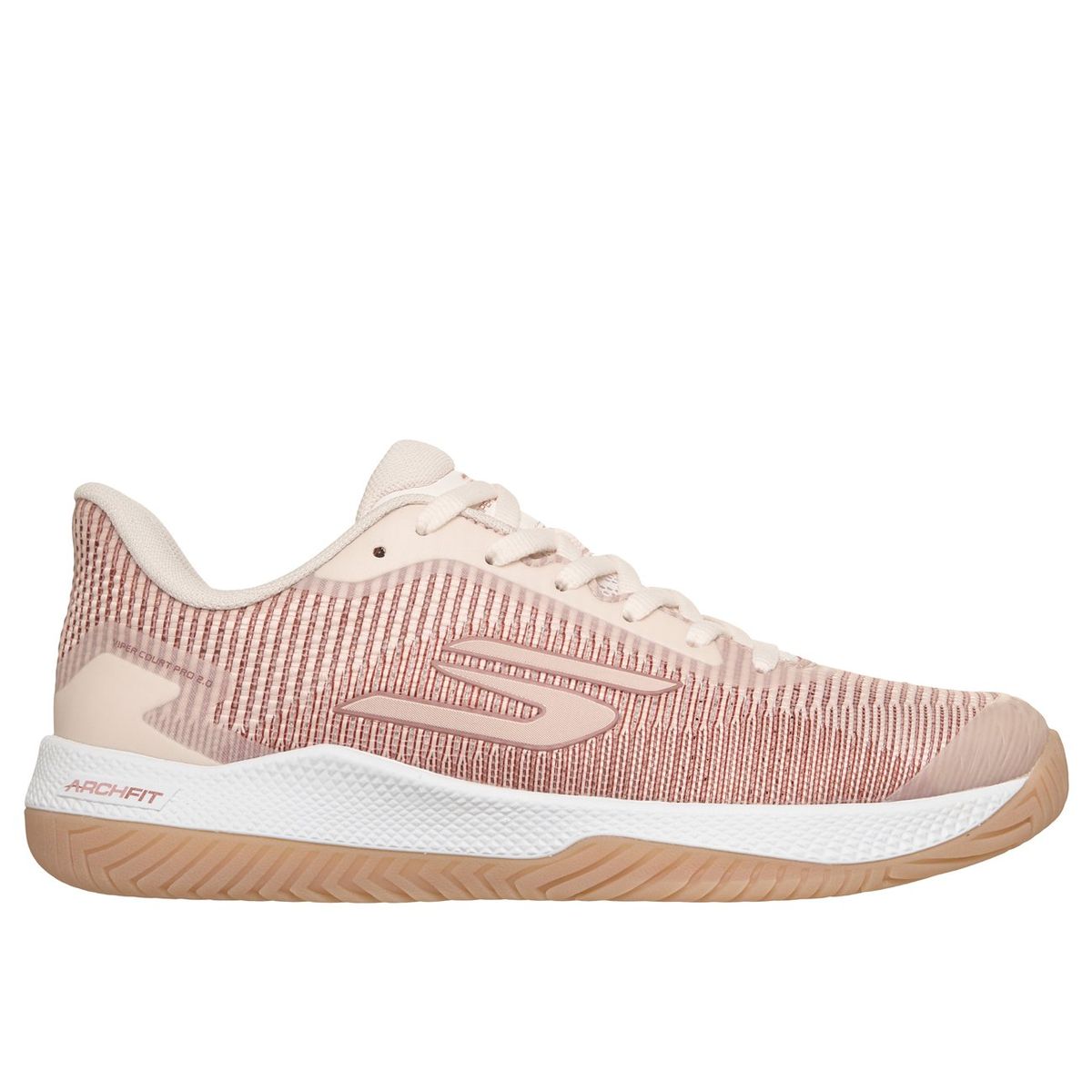 SKECHERS - Zapatillas Mujer Viper Court Pro 20 Rosado Skechers
