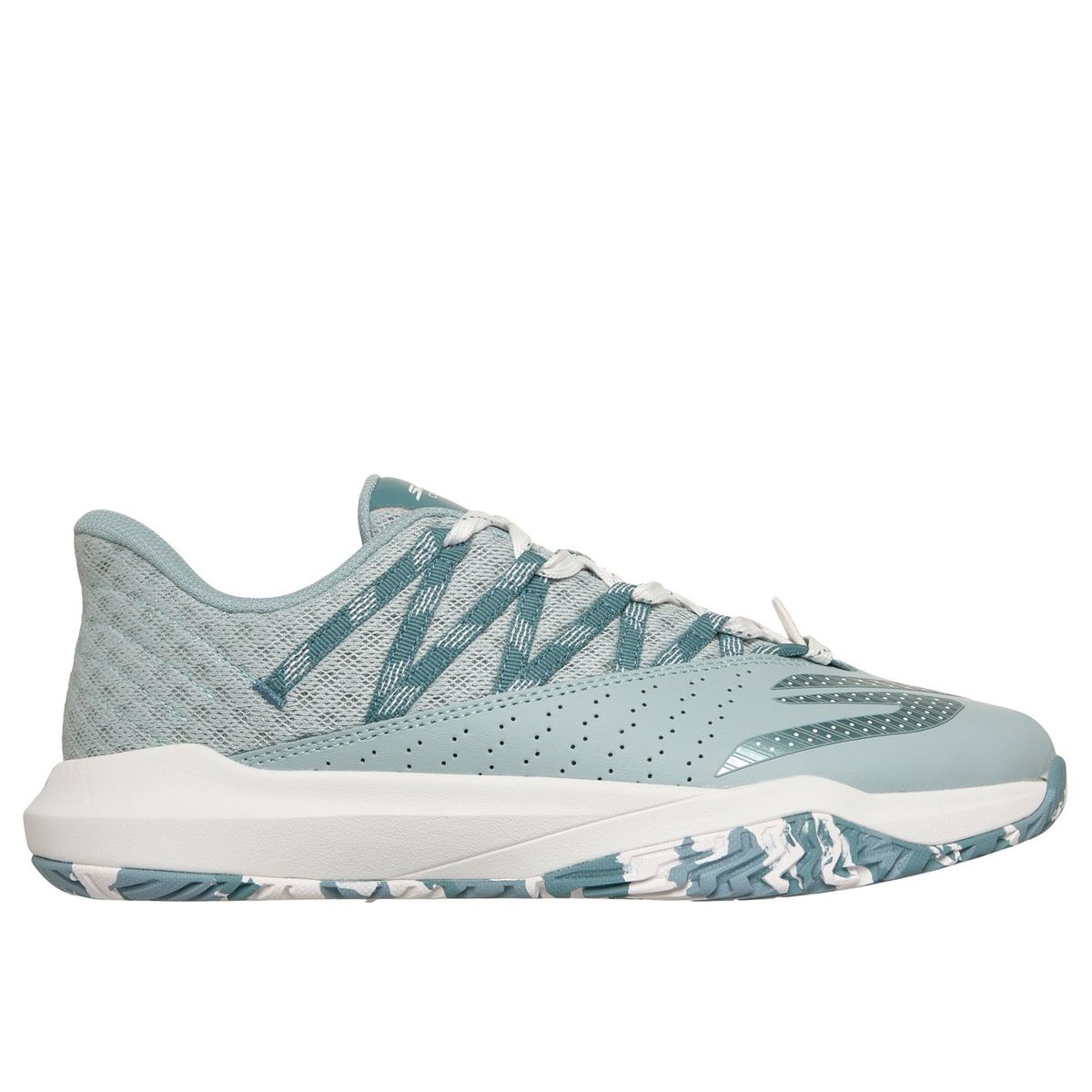 SKECHERS - Zapatillas Mujer Viper Court Rally Gris Skechers