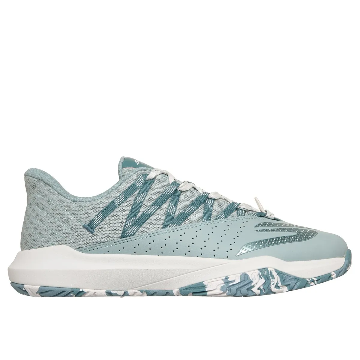 SKECHERS - Zapatillas Mujer Viper Court Rally Gris Skechers