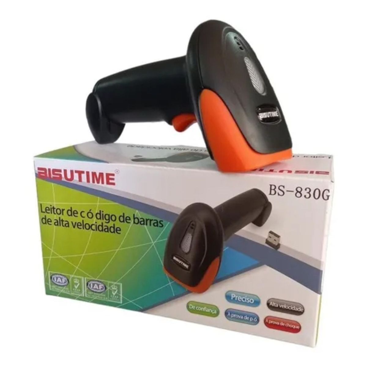 GENERICO - Lector Escáner De Código De Barras Inalámbrico 1d