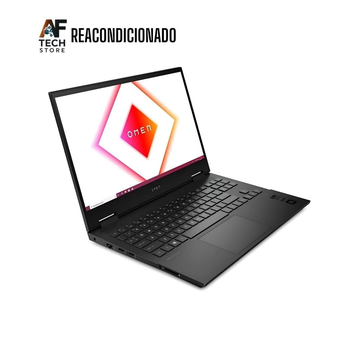 HP - Notebook OMEN Ryzen 7 4800H 16GB 512GB RTX2060 – Edición Exclusiva – Win + Office – Reacondicionado