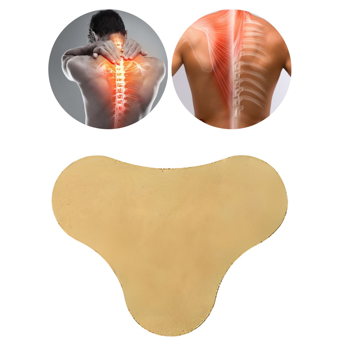 GENERICO - Pack 10 Unidades Parche Adhesivo Para Zona Cervical