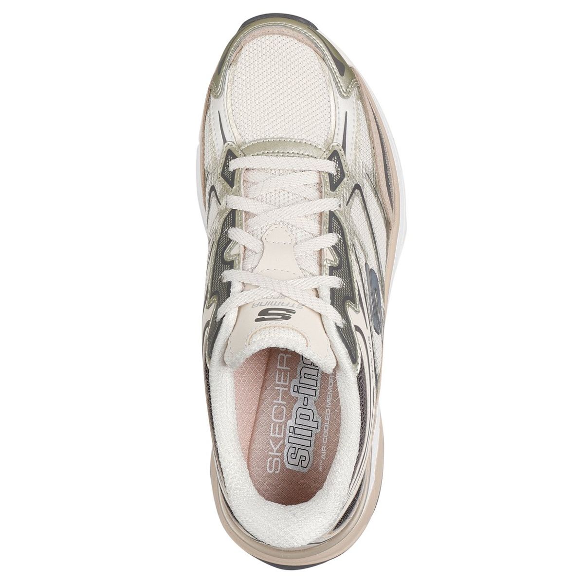 SKECHERS - Zapatillas Mujer Slip-ins Stamina Sport Beige Skechers