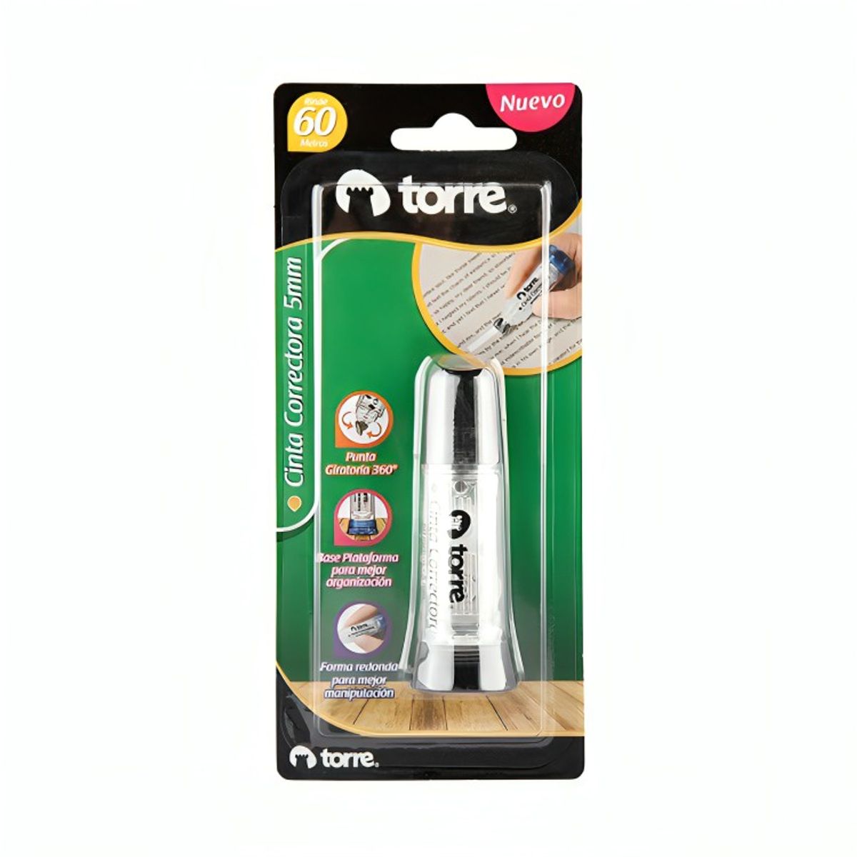 TORRE - Pack 4 Cinta Correctora