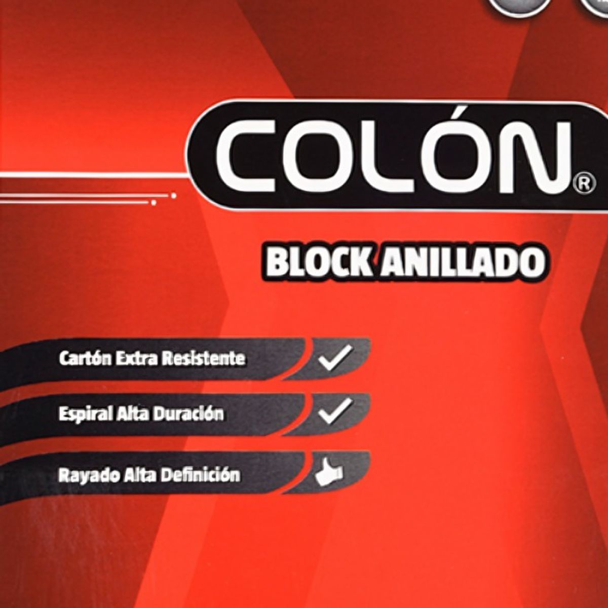 COLON - Pack 3 Block Universitario Matemática 7 mm BU-3280  Colon