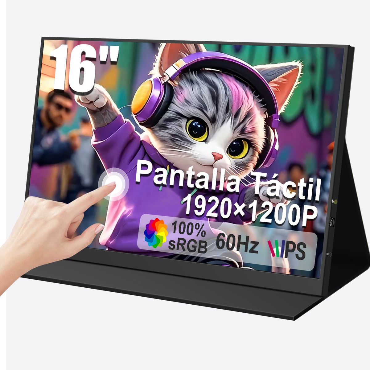 NSEOVS - Monitor Portátil Táctil NSEOVS 16 WUXGA 60Hz