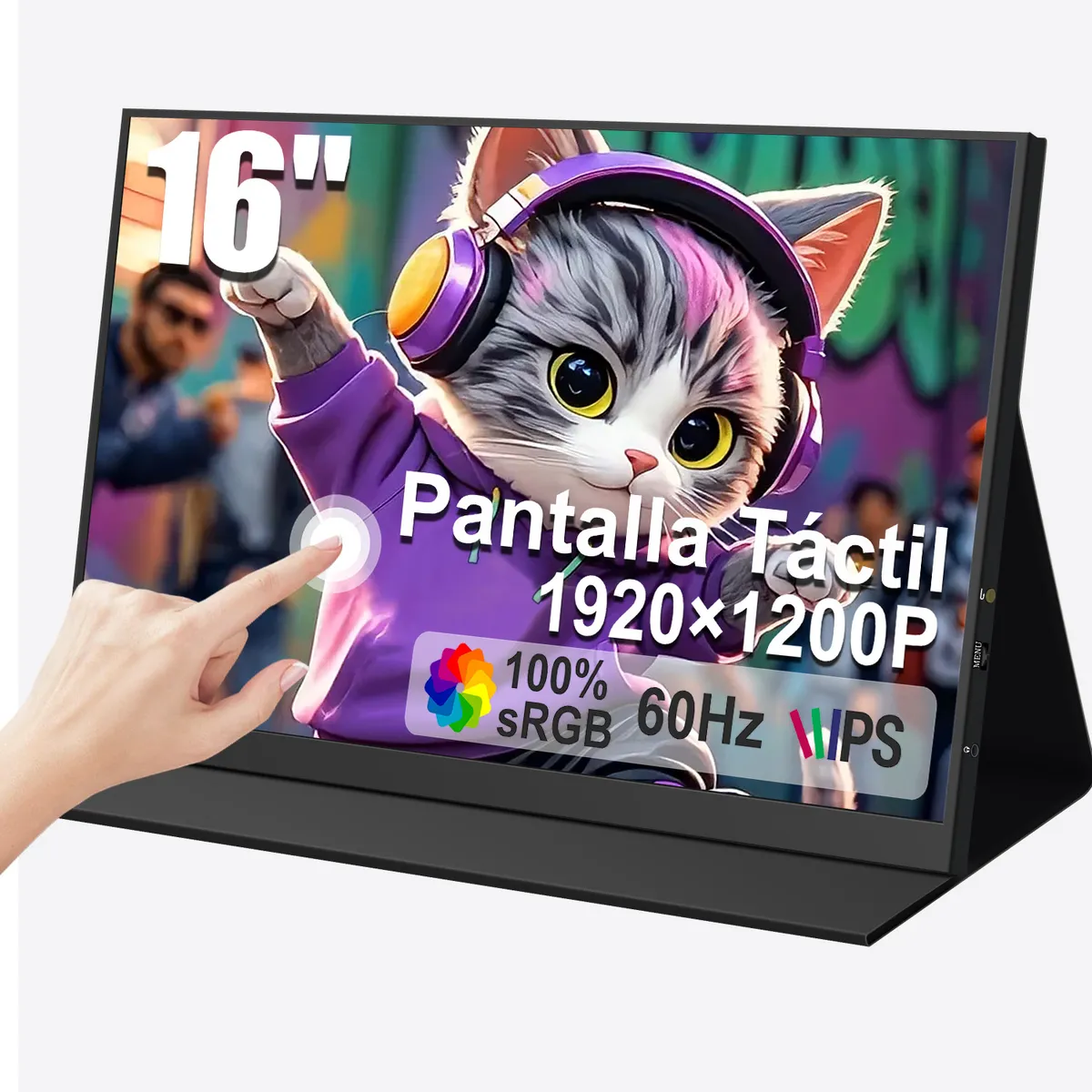 NSEOVS - Monitor Portátil Táctil NSEOVS 16 WUXGA 60Hz