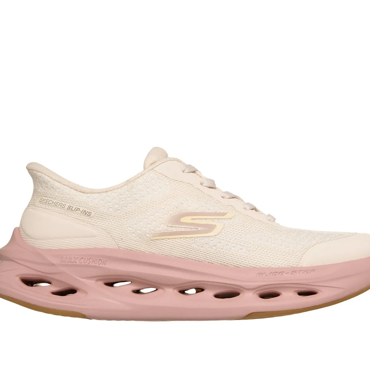 SKECHERS - Zapatillas Mujer Slip-ins Glide-Step Hartford Beige Skechers