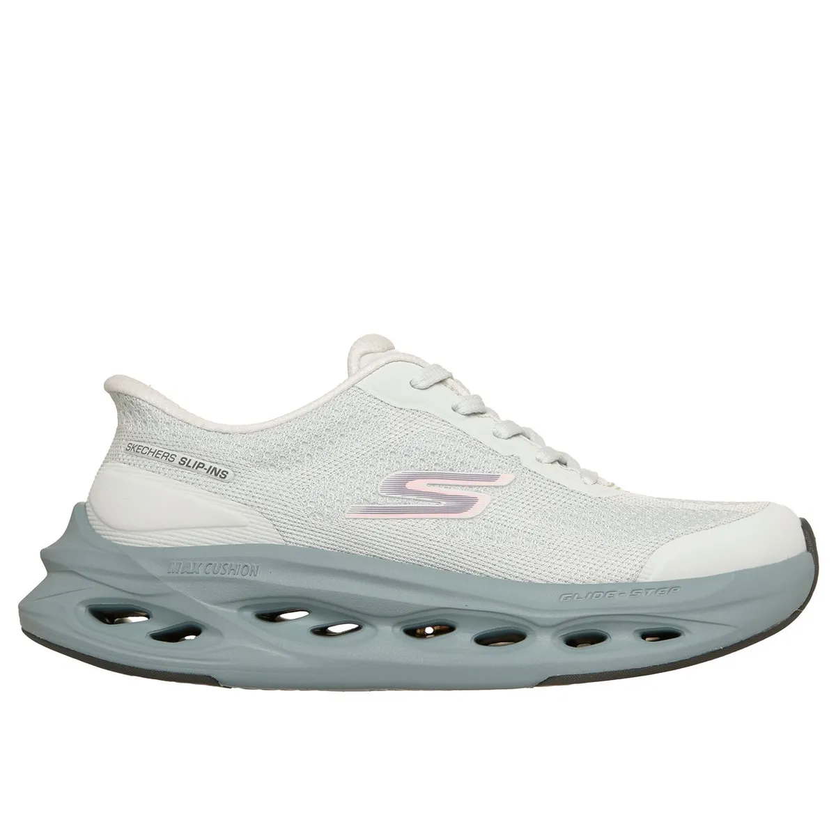 SKECHERS - Zapatillas Mujer Slip-ins Glide-Step Hartford Gris Skechers