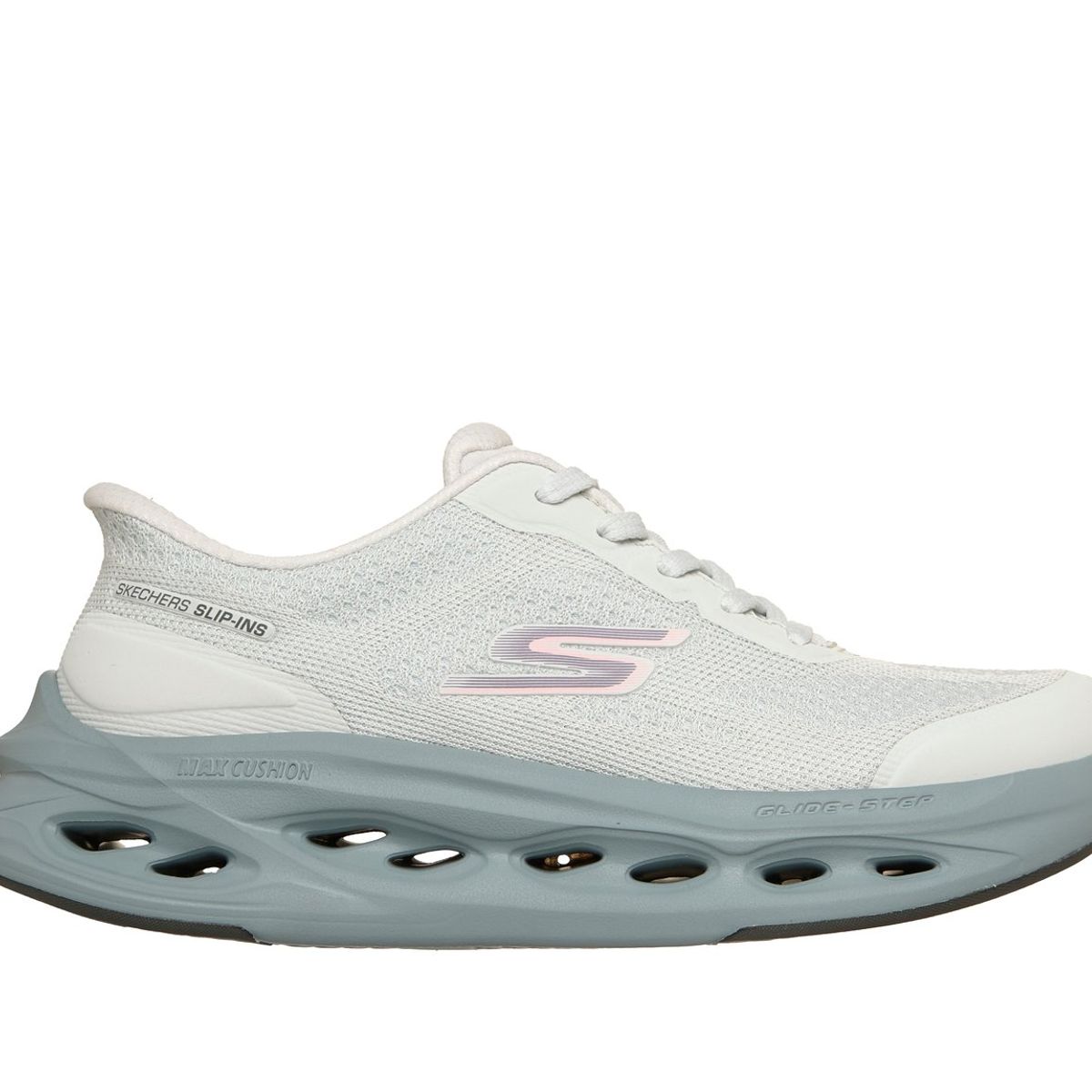 SKECHERS - Zapatillas Mujer Slip-ins Glide-Step Hartford Gris Skechers