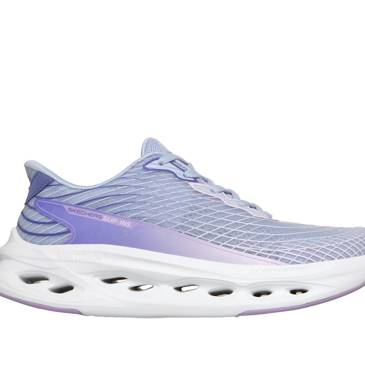 SKECHERS - Zapatillas Mujer Slip-ins Glide-Step Sapphire Lila Skechers