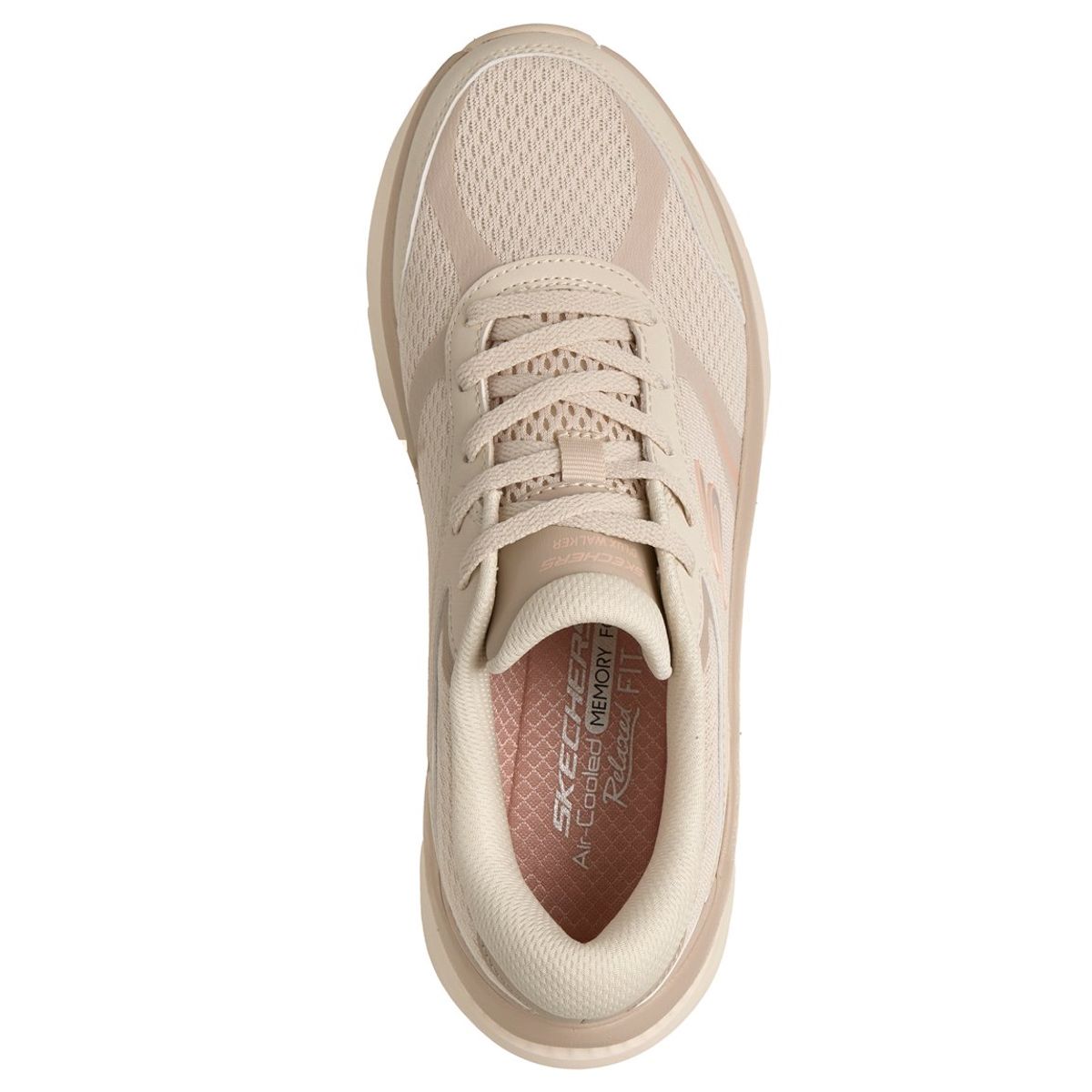 SKECHERS - Zapatillas Mujer DLux Walker 30 Beige Skechers