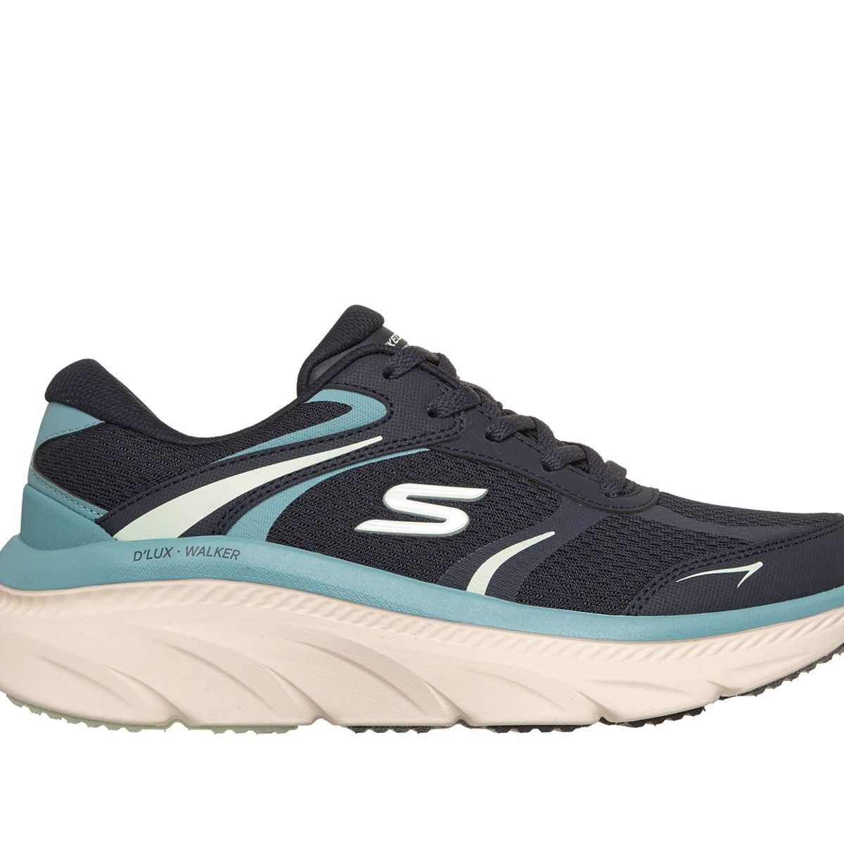 SKECHERS - Zapatillas Mujer DLux Walker 30 Azul Skechers