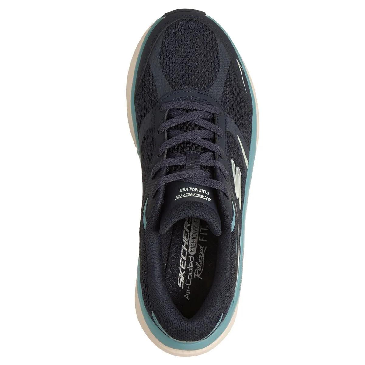 SKECHERS - Zapatillas Mujer DLux Walker 30 Azul Skechers