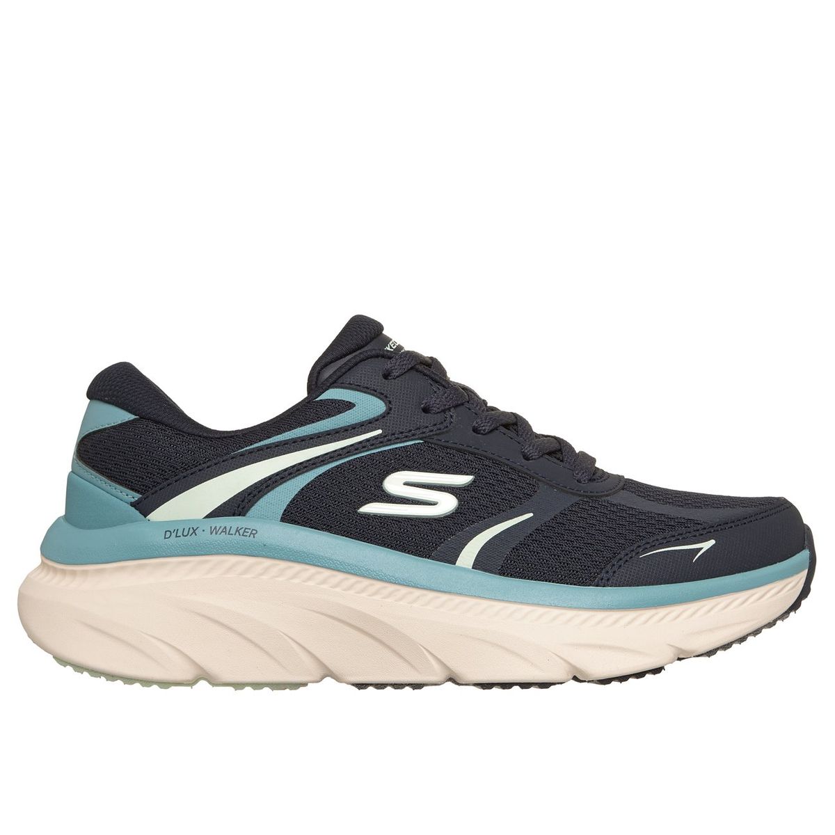 SKECHERS - Zapatillas Mujer DLux Walker 30 Azul Skechers