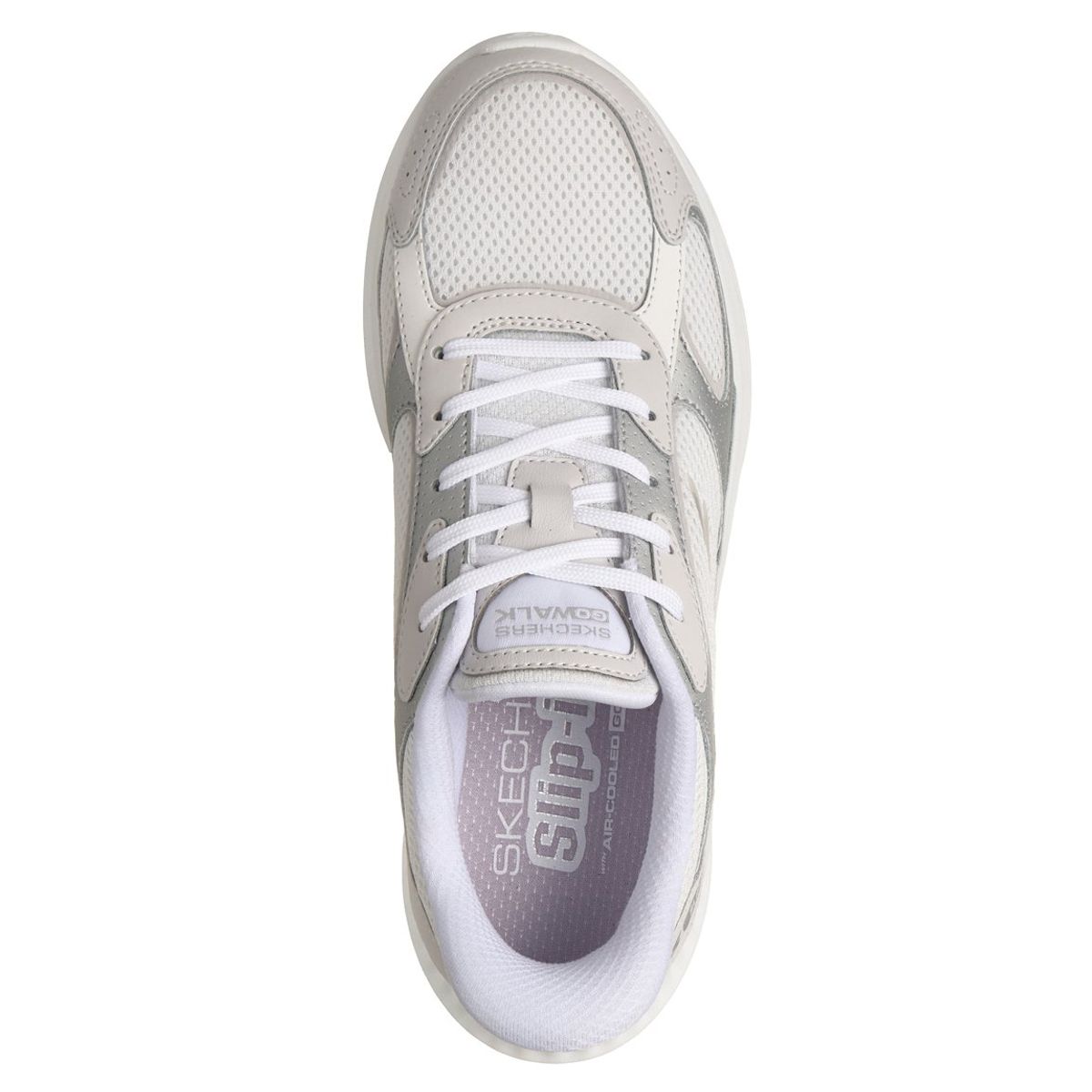 SKECHERS - Zapatillas Mujer Slip-ins Go Walk Now Blanco Skechers