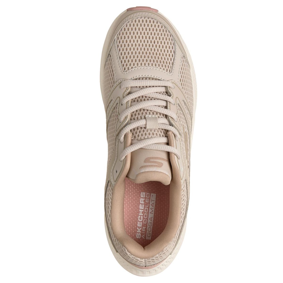SKECHERS - Zapatillas Mujer GoRun Consistent20 Mapleton Beige Skechers
