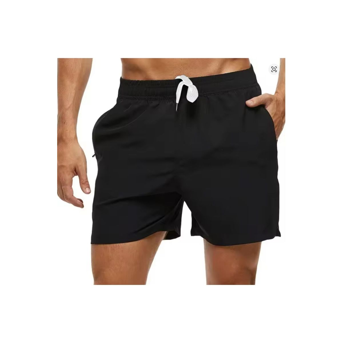 LOOK SHOP - Traje De Baño Hombre Forro Malla. Short Playa. Colores Lisos 006