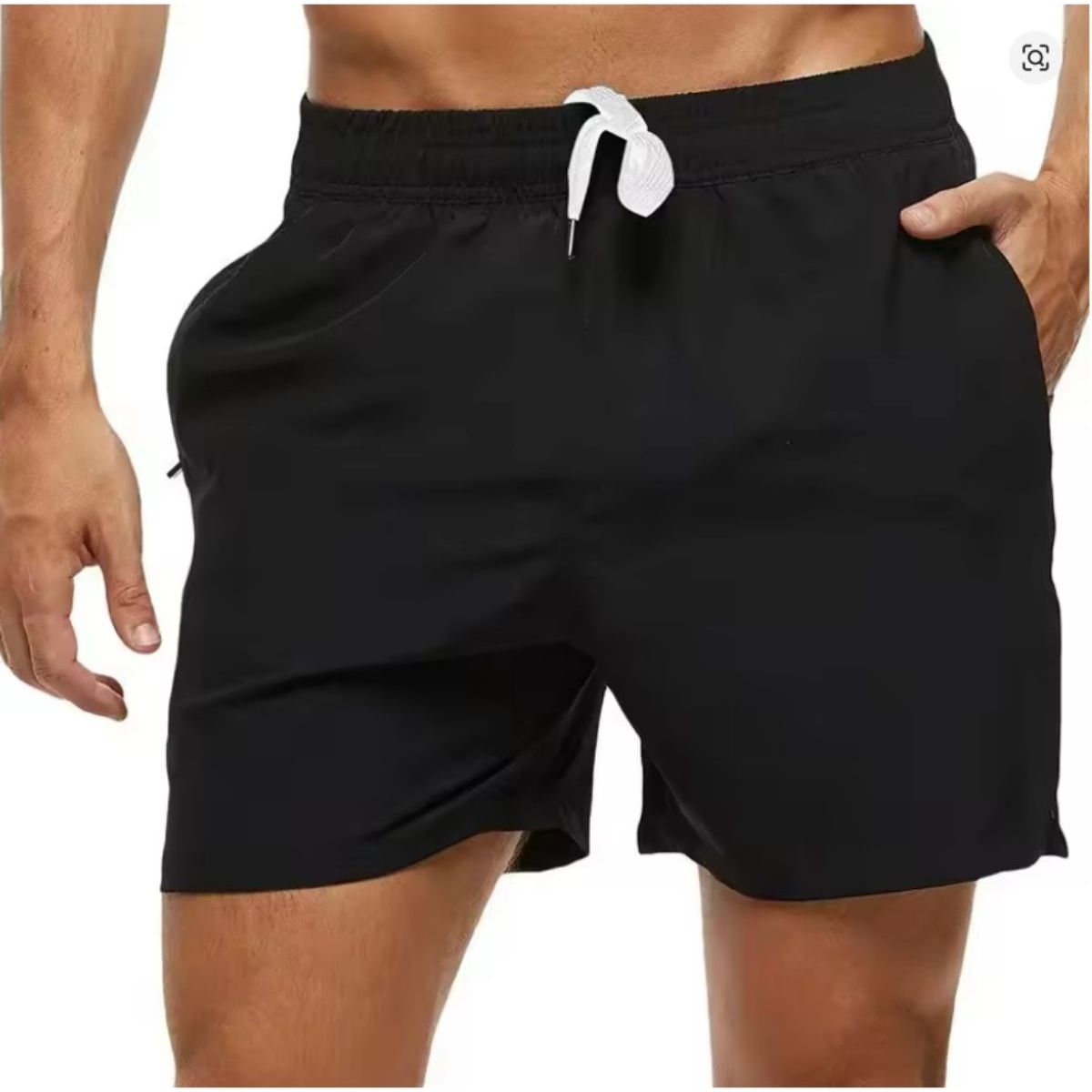 LOOK SHOP - Traje De Baño Hombre Forro Malla. Short Playa. Colores Lisos 006