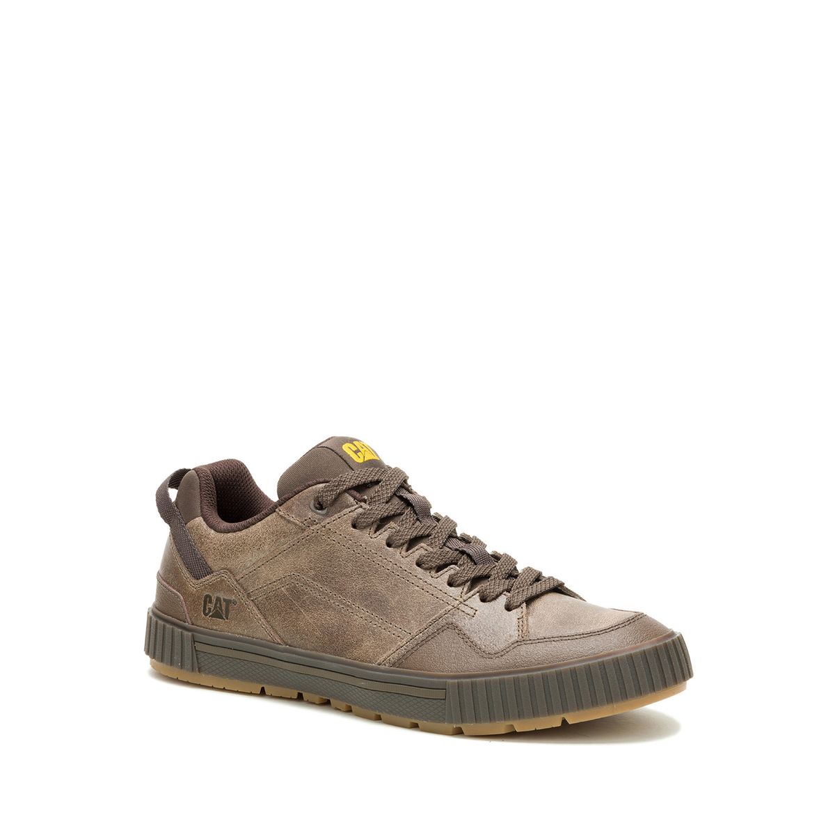CAT - Zapatilla C/Caña Cuero Hombre Axiom Cub Café CAT