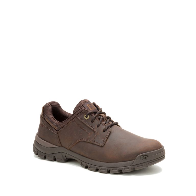 Zapato Cuero Hombre Threshold Low Café