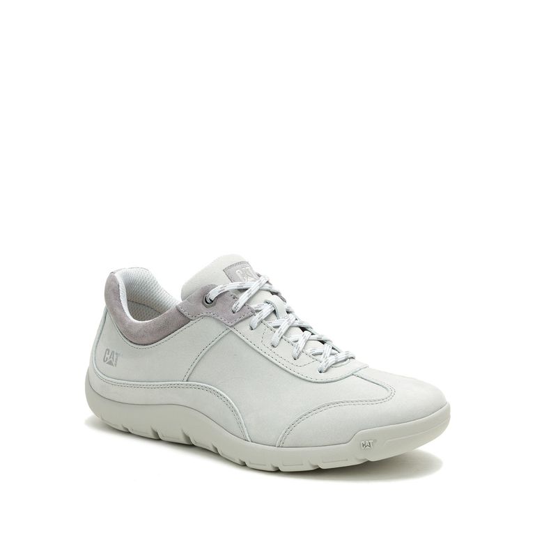 Zapatilla Cuero Mujer Versy Lo Gris