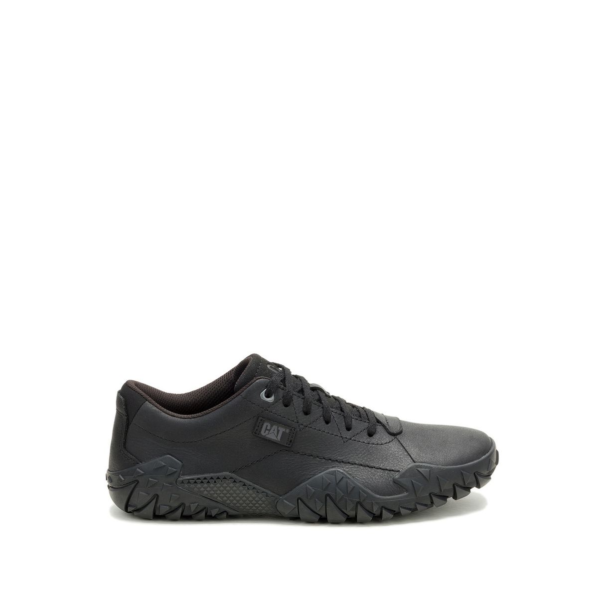 CAT - Zapatilla Cuero Hombre Gridlock Lo Negro CAT