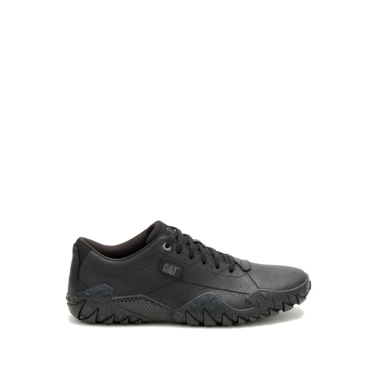CAT - Zapatilla Cuero Hombre Gridlock Lo Negro CAT