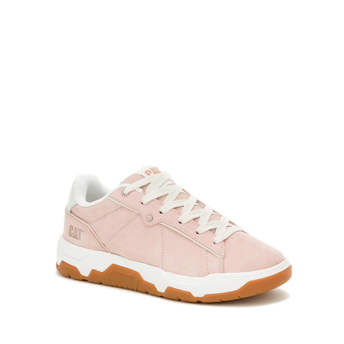 CAT - Zapatilla Cuero Mujer Lore Rosado CAT