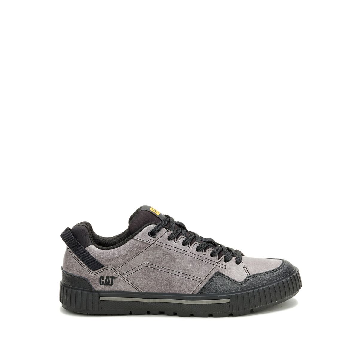 CAT - Zapatilla C/Caña Cuero Hombre Axiom Gris CAT