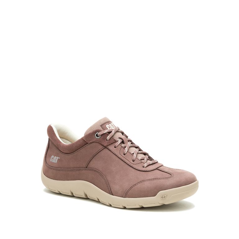 Zapatilla Cuero Mujer Versy Lo Café