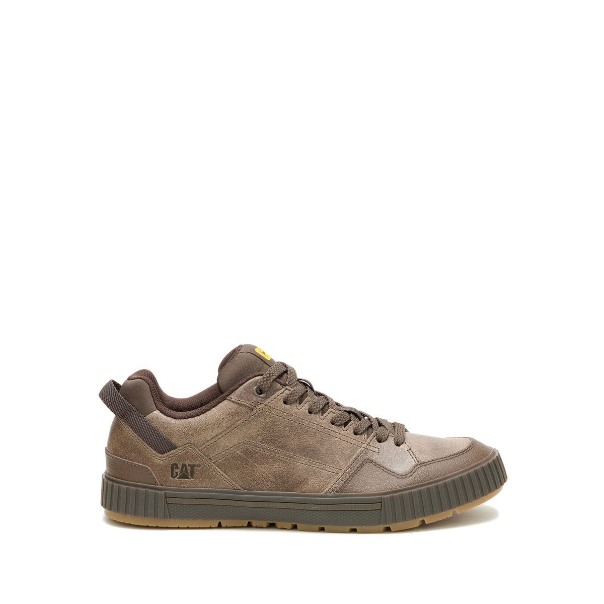 CAT - Zapatilla C/Caña Cuero Hombre Axiom Cub Café CAT