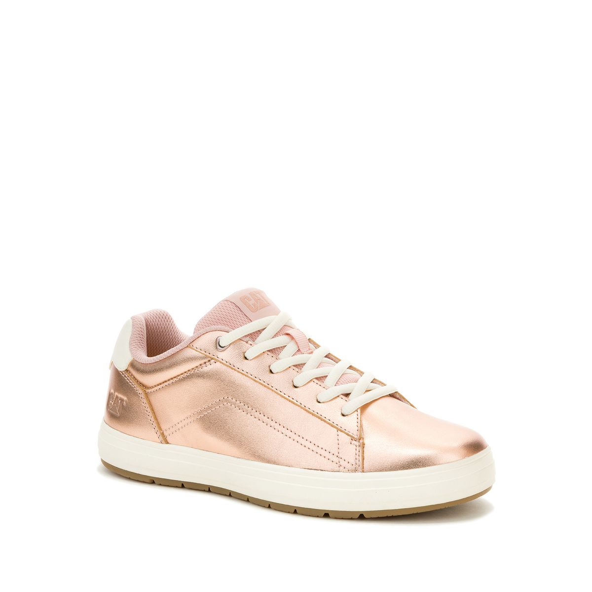 CAT - Zapatilla Cuero Mujer Imply Rosado CAT