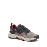 Zapatilla Cuero Hombre Grapple Leather Gris