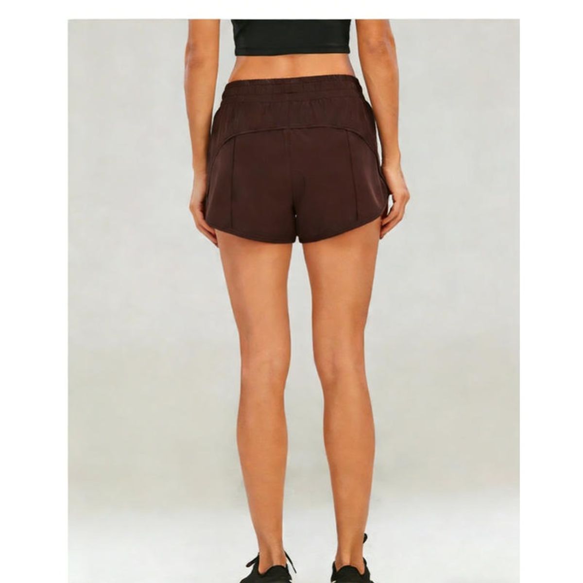 TIOZONEY - Pantalones cortos para mujer - Marrón