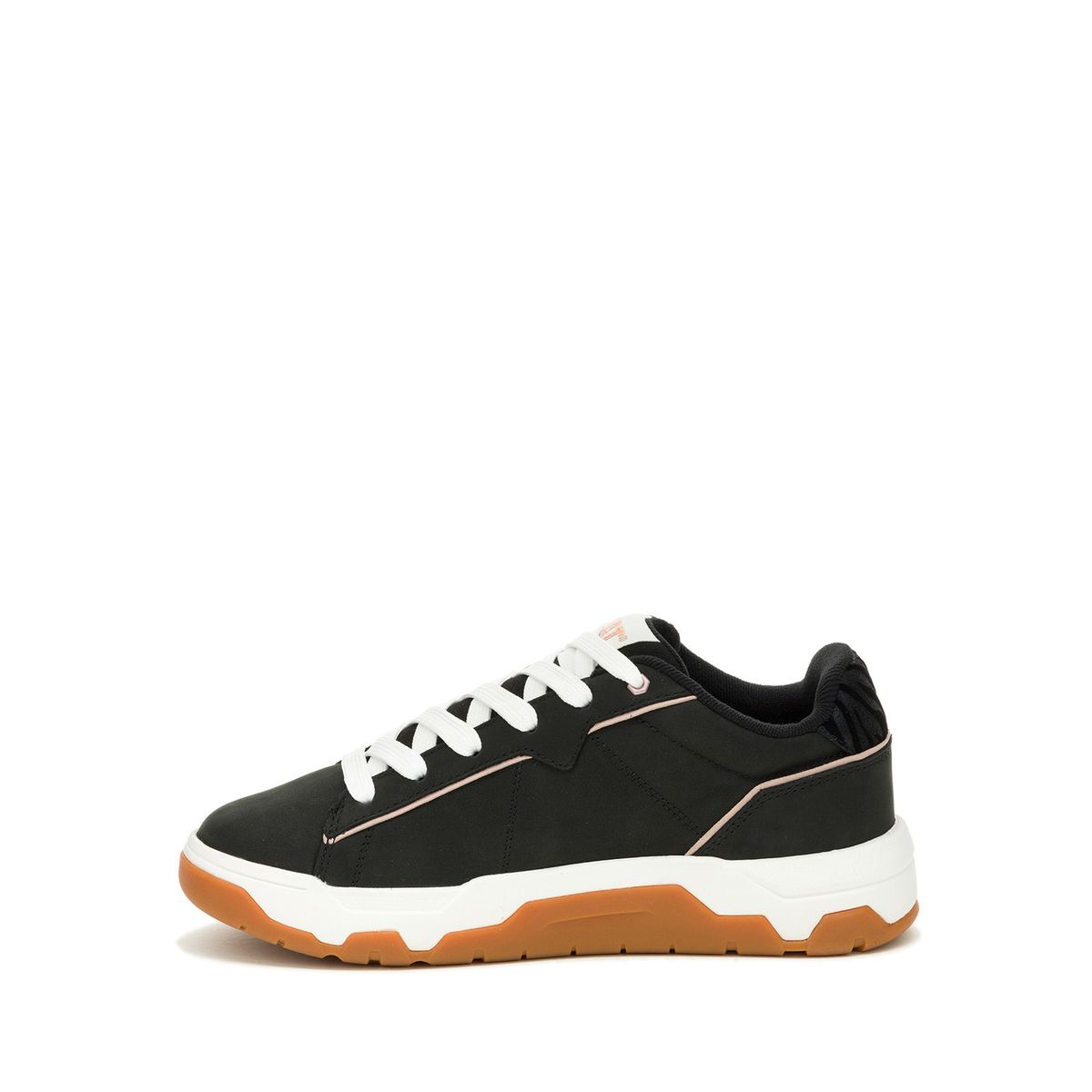 CAT - Zapatilla Cuero Mujer Lore Negro CAT