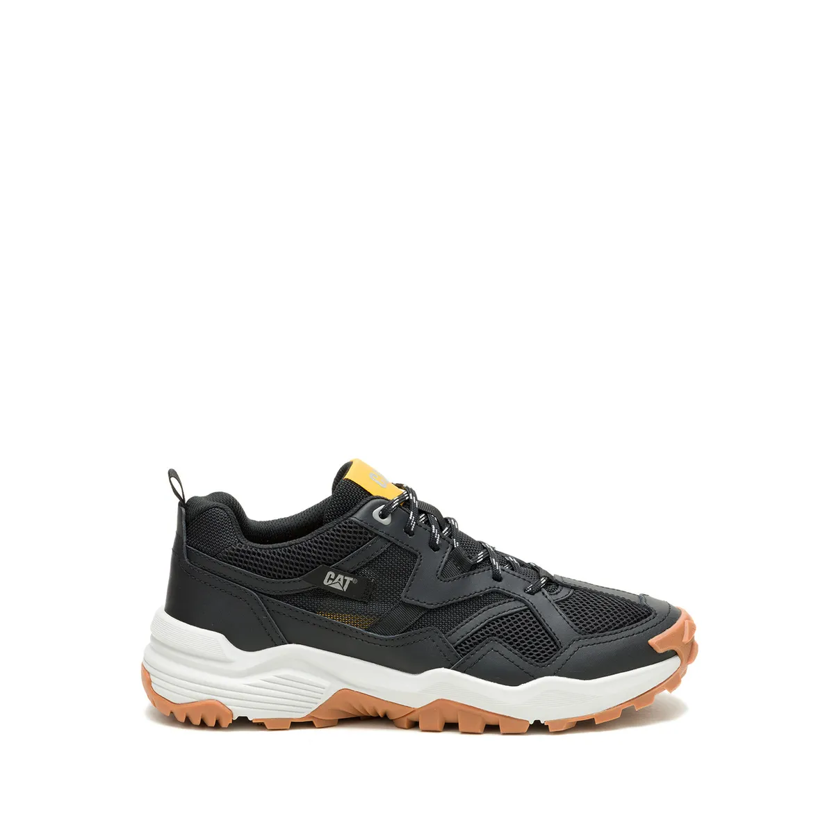 CAT - Zapatilla Cuero Hombre Grapple Leather Negro CAT