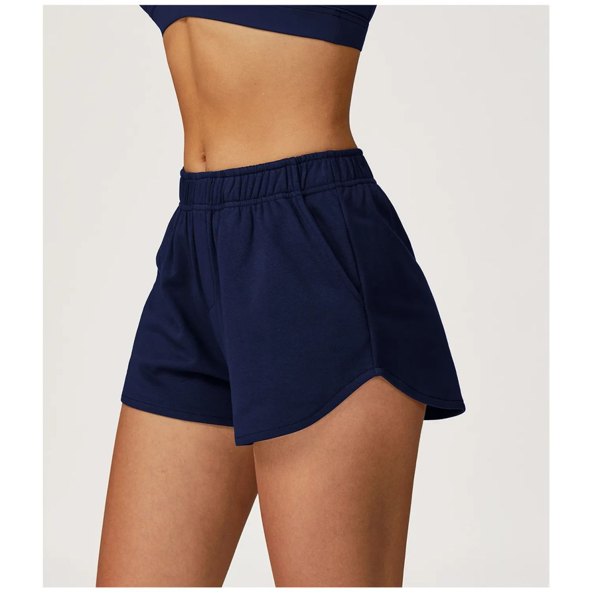 TIOZONEY - Pantalones cortos para mujer - Azul