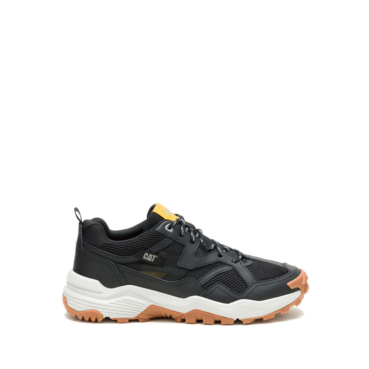 CAT - Zapatilla Cuero Hombre Grapple Leather Negro CAT