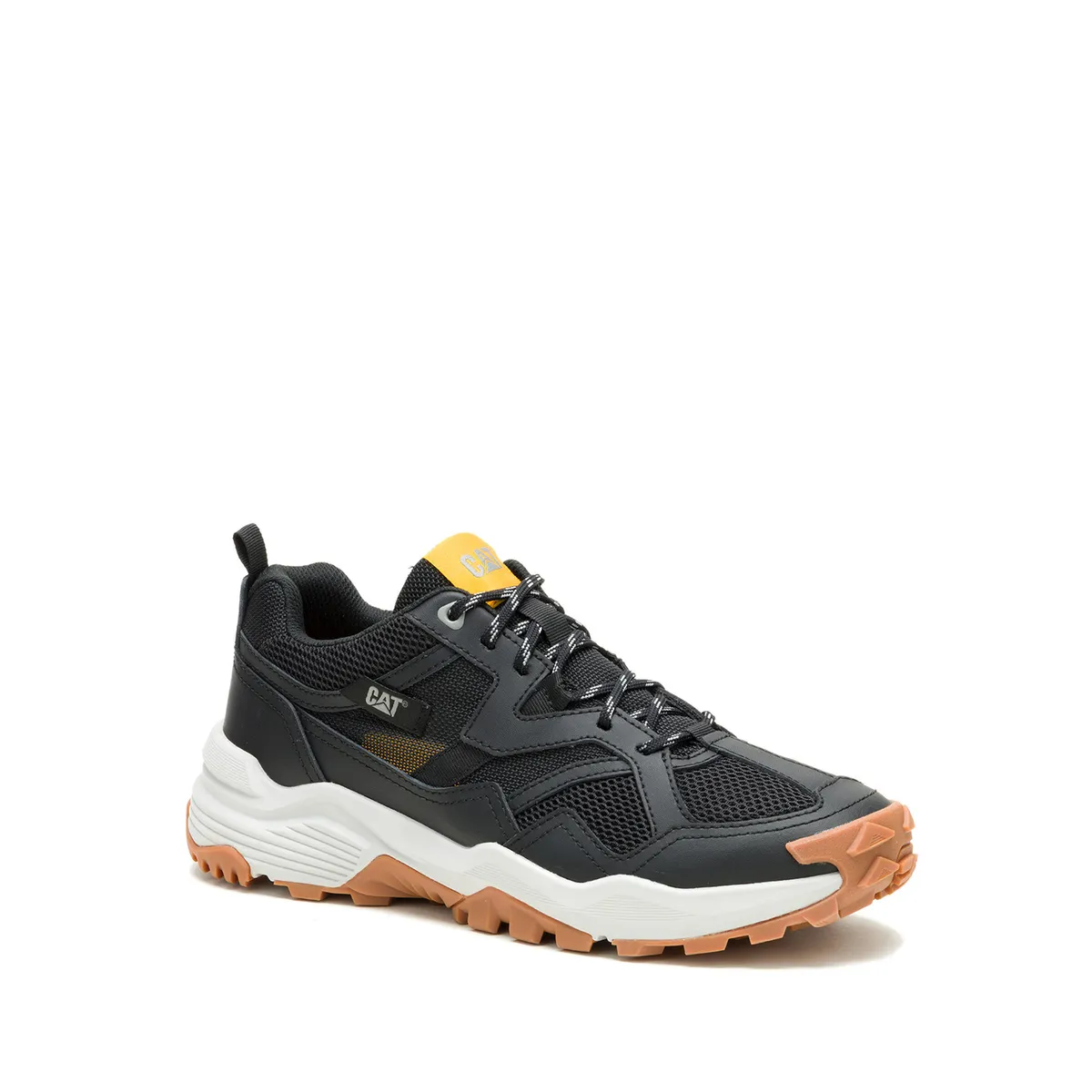 CAT - Zapatilla Cuero Hombre Grapple Leather Negro CAT