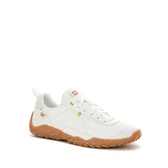 CAT - Zapatilla Cuero Mujer Track Mode Blanco