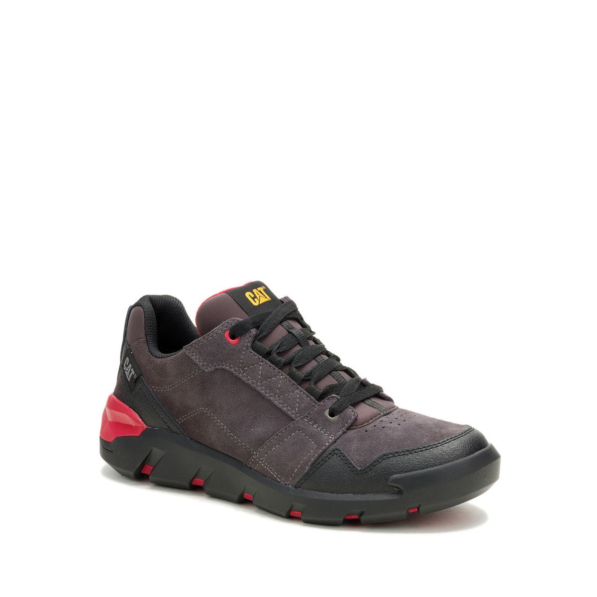 CAT - Zapatilla Cuero Hombre Gauge Gris CAT