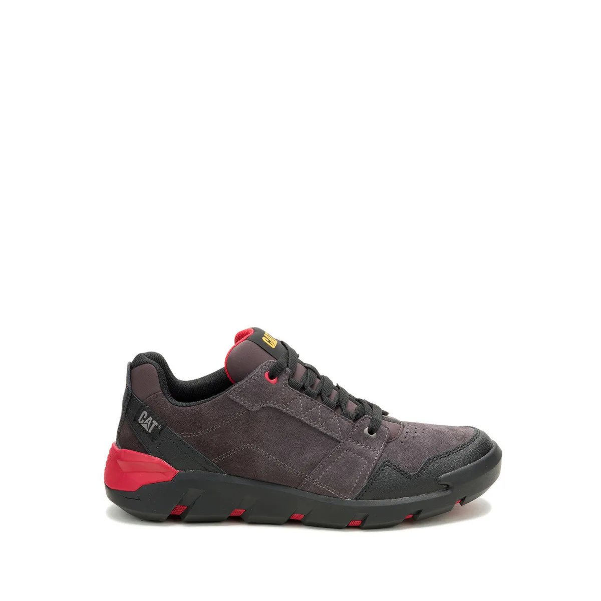 CAT - Zapatilla Cuero Hombre Gauge Gris CAT