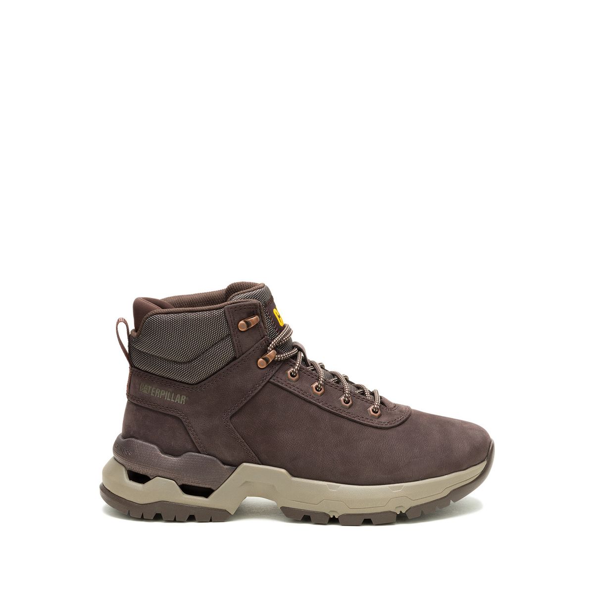 CAT - Zapatilla C/Caña Cuero Hombre Surge Hiker Café CAT