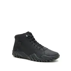 CAT - Zapatilla C/Caña Cuero Hombre Gridlock Hi Negro