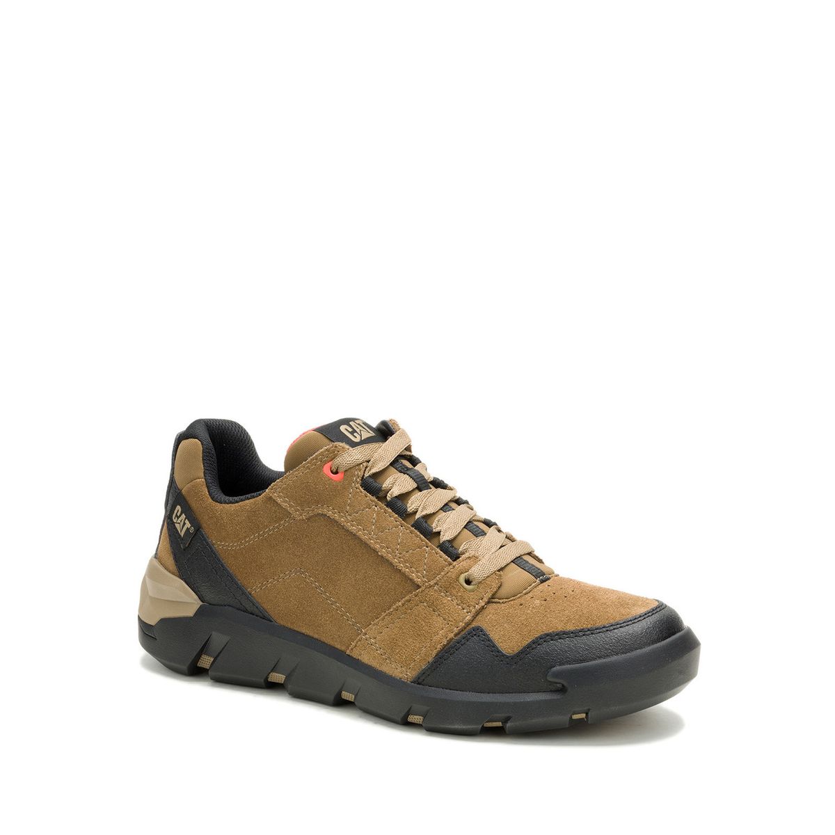 CAT - Zapatilla Cuero Hombre Gauge Café CAT