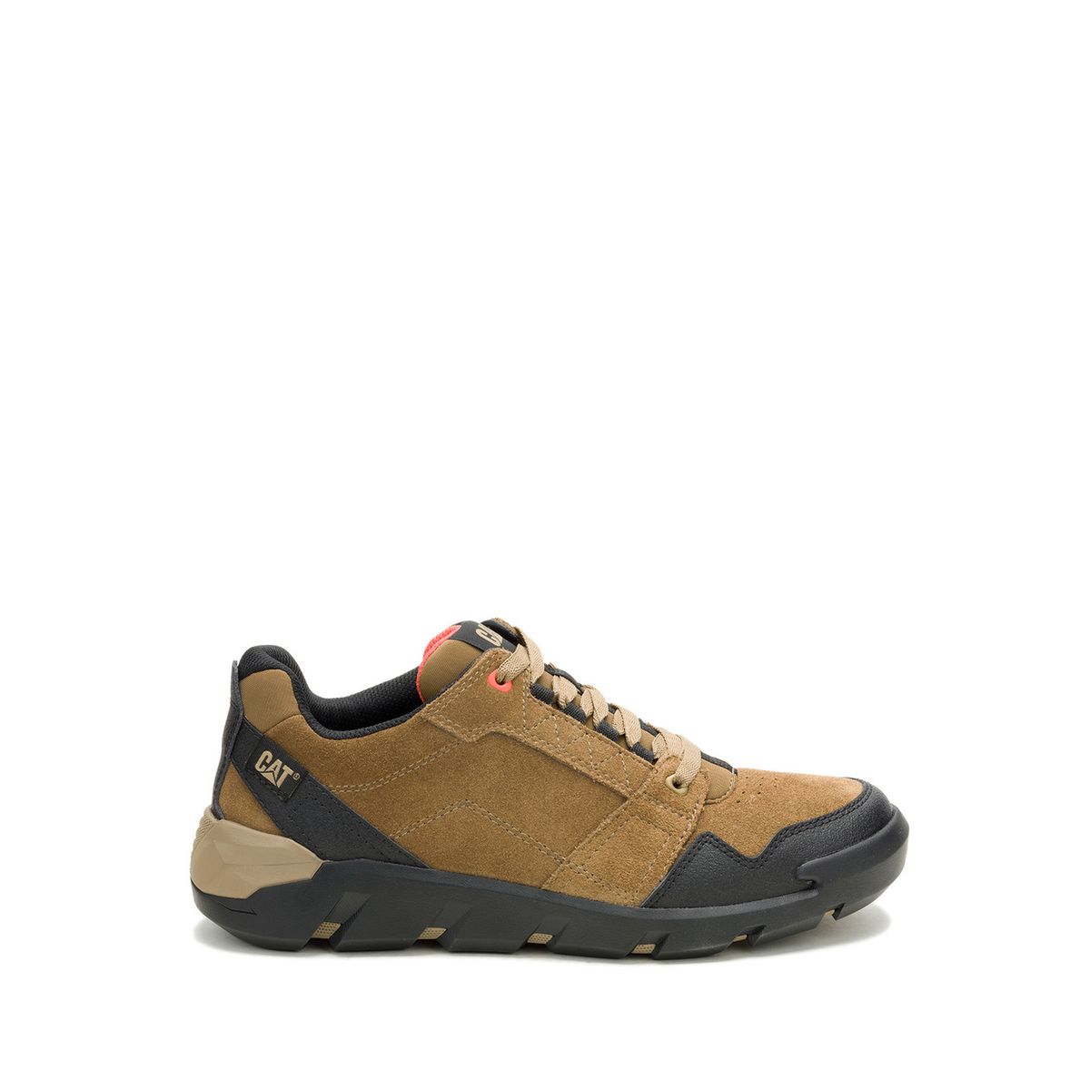CAT - Zapatilla Cuero Hombre Gauge Café CAT