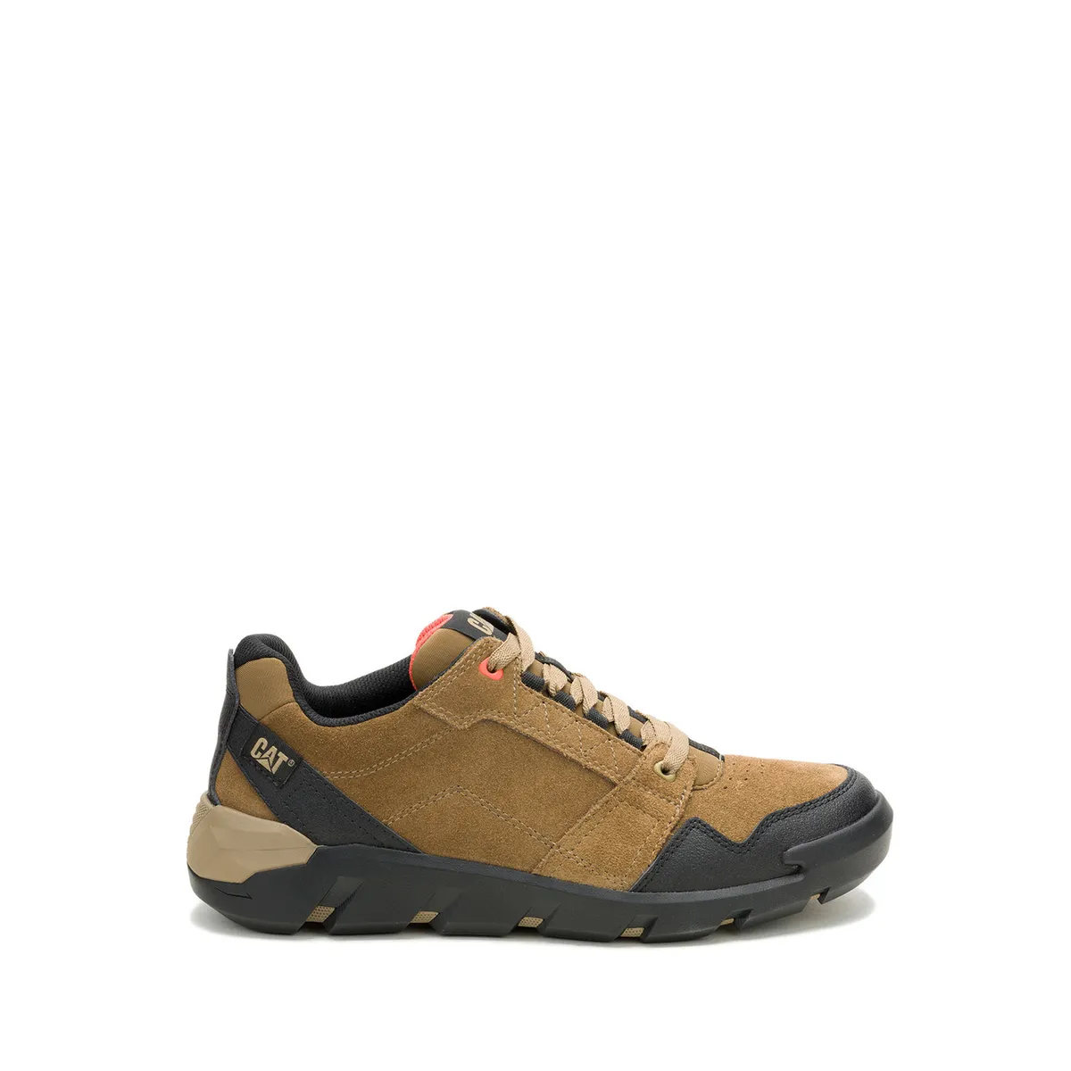 CAT - Zapatilla Cuero Hombre Gauge Café CAT
